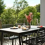 Bluestar Am Storkower Inkl Badesteg Und Gartensauna Apartment