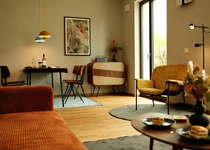 Bluestar Am Storkower Inkl Badesteg Und Gartensauna アパート