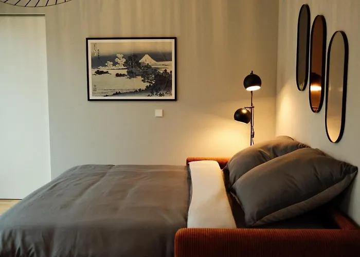 アパート Bluestar Am Storkower Inkl Badesteg Und Gartensauna シュトルコウ