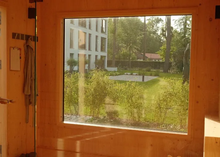 Bluestar Am Storkower Inkl Badesteg Und Gartensauna アパート *